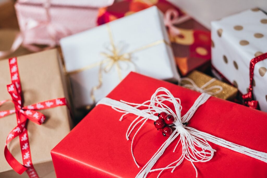 Fitness gift ideas and wrapped presents for gym lovers and personal training clients in Sydney