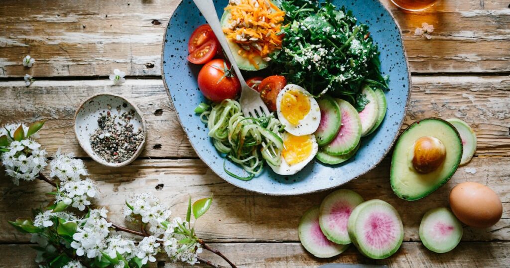 Healthy pre and post workout nutrition spread for athletes training in Sydney